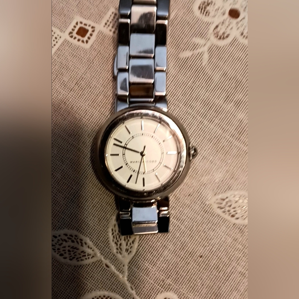 Marc Jacobs Silver Watch